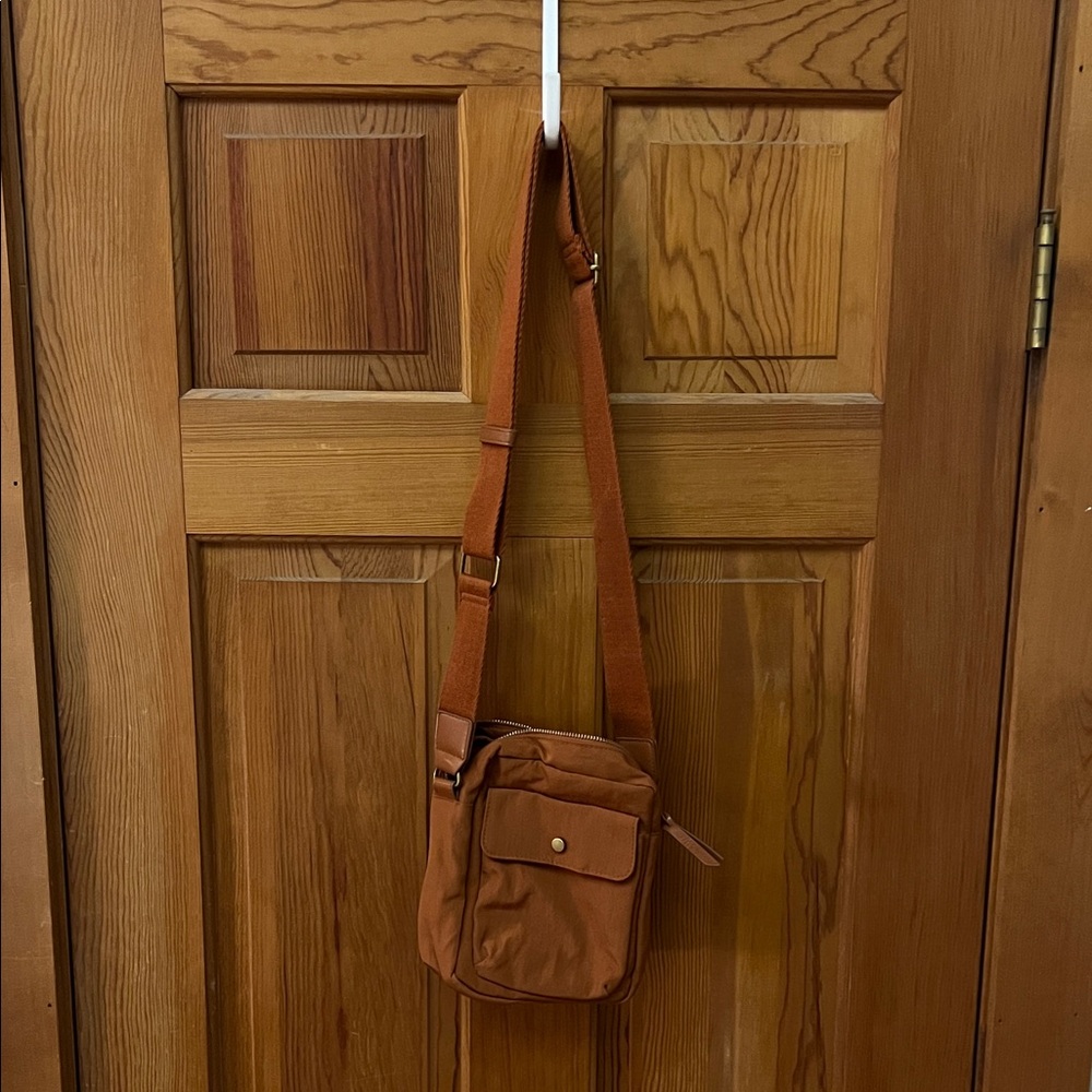 Brown Men's Crossbody Bag